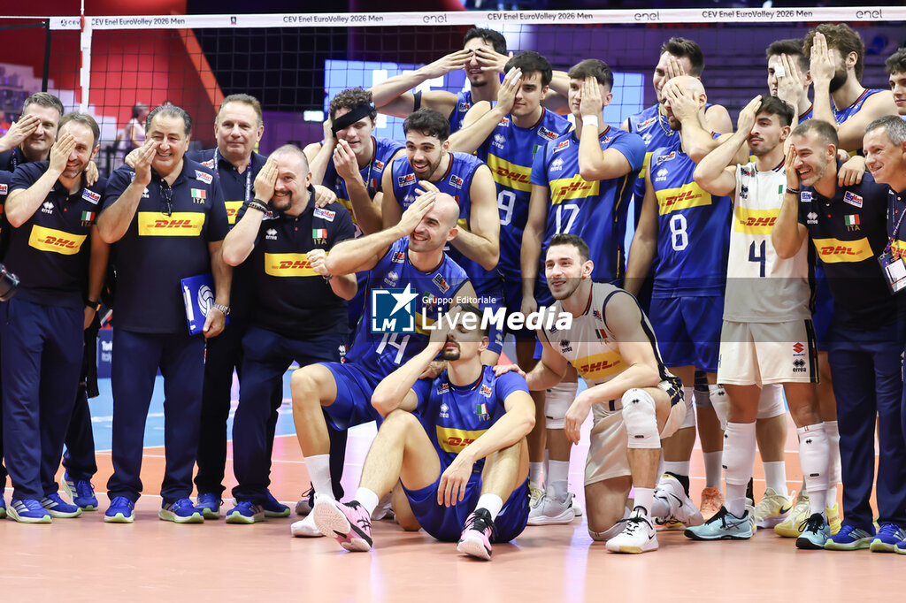 Italy vs Denmark - CEV EUROVOLLEY MEN - VOLLEYBALL