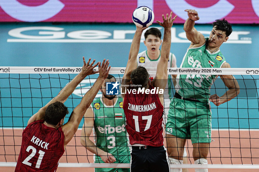Bulgaria vs Germany - CEV EUROVOLLEY MEN - VOLLEYBALL