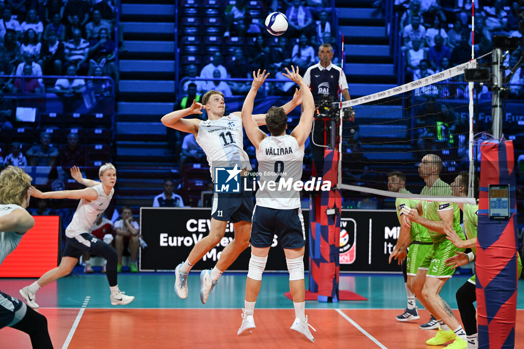 Finland vs Slovenia - CEV EUROVOLLEY MEN - VOLLEYBALL
