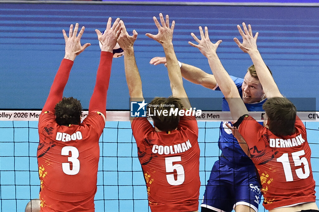 CEV Eurovolley 2026 - Quarter-final - Belgium vs Slovenia - CEV EUROVOLLEY MEN - VOLLEYBALL