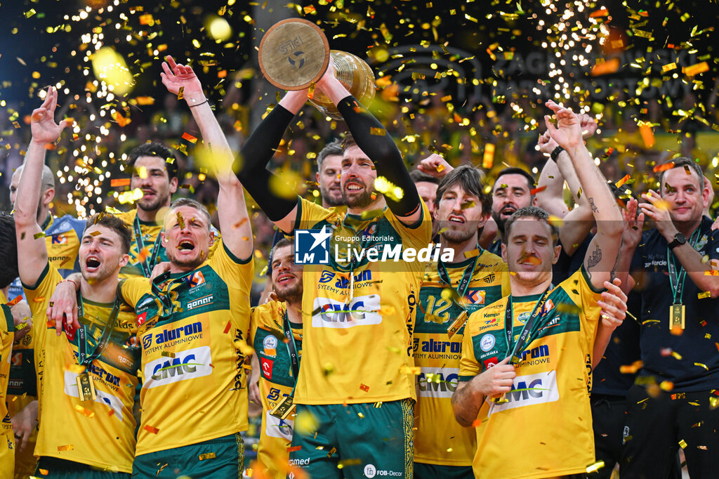 Aluron CMC Warta Zawiercie vs Bogdanka LUK Lublin - POLISH PLUSLIGA - VOLLEYBALL