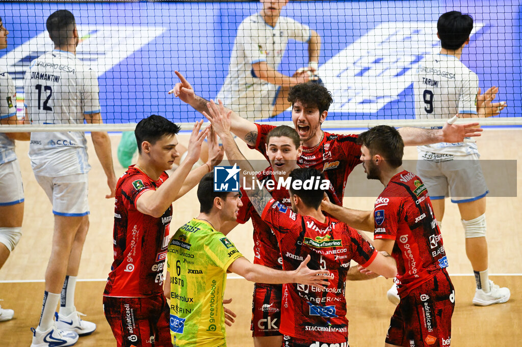 Cisterna Volley vs Cucine Lube Civitanova 2-3 (18-25, 17-25, 25-23, 29-27, 7-15) - SUPERLEAGUE SERIE A - VOLLEYBALL