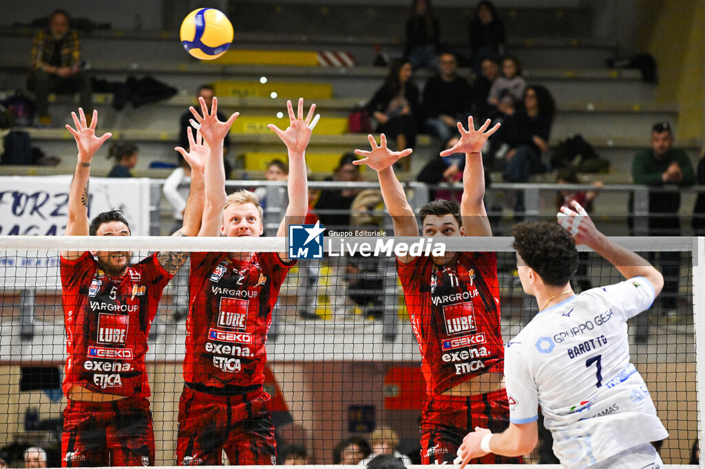Cisterna Volley vs Cucine Lube Civitanova  - SUPERLEAGUE SERIE A - VOLLEYBALL