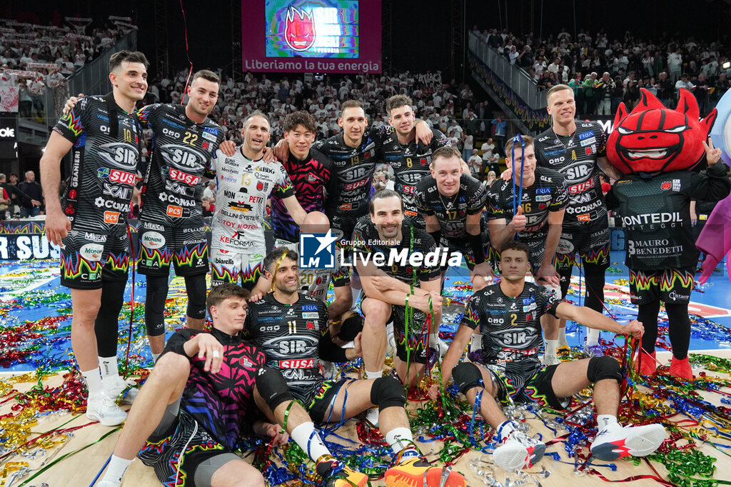 Finale Scudetto - Gara 1 - Sir Susa Scai Perugia vs Cucine Lube Civitanova - SUPERLEAGUE SERIE A - VOLLEYBALL