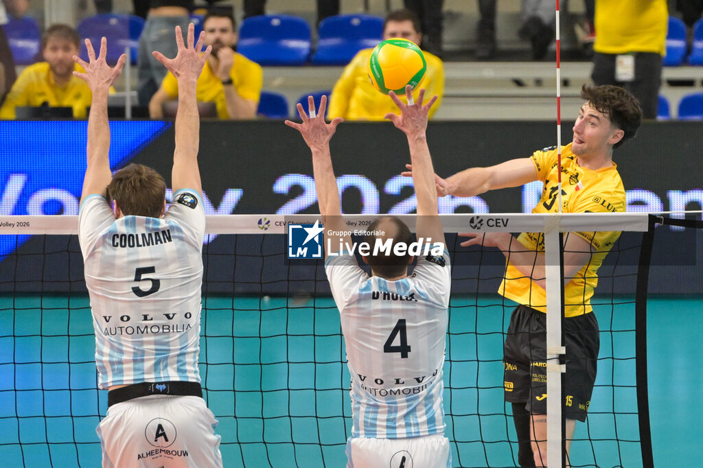 CEV Champions League Volley Men. Bogdanka LUK Lublin - Knack Roeselare. 27.01.2026 - CHAMPIONS LEAGUE MEN - VOLLEYBALL