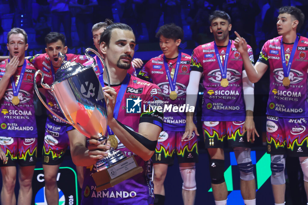Gold Medal - Sir Sicoma Monini Perugia vs Aluron CMC Warta Zawiercie - CHAMPIONS LEAGUE MEN - VOLLEYBALL