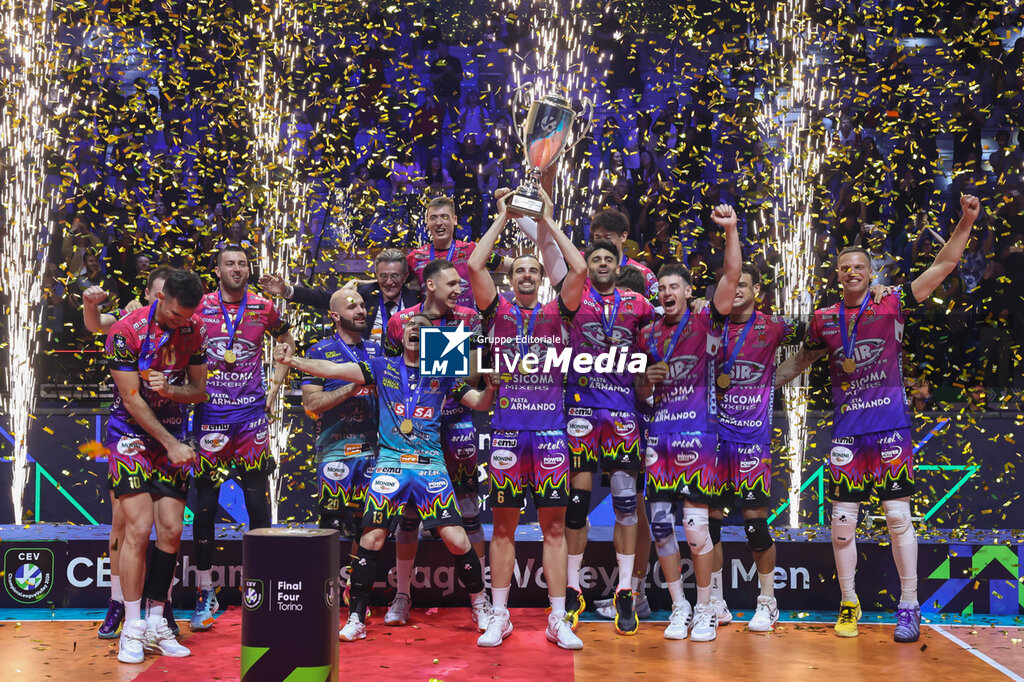 Gold Medal - Sir Sicoma Monini Perugia vs Aluron CMC Warta Zawiercie - CHAMPIONS LEAGUE MEN - VOLLEYBALL