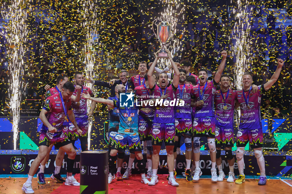 Gold Medal - Sir Sicoma Monini Perugia vs Aluron CMC Warta Zawiercie - CHAMPIONS LEAGUE MEN - VOLLEYBALL