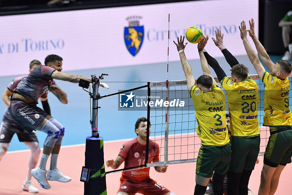 Semifinal - Aluron CMC Warta Zawiercie vs Ziraat Bankkart Ankara - CHAMPIONS LEAGUE MEN - VOLLEYBALL