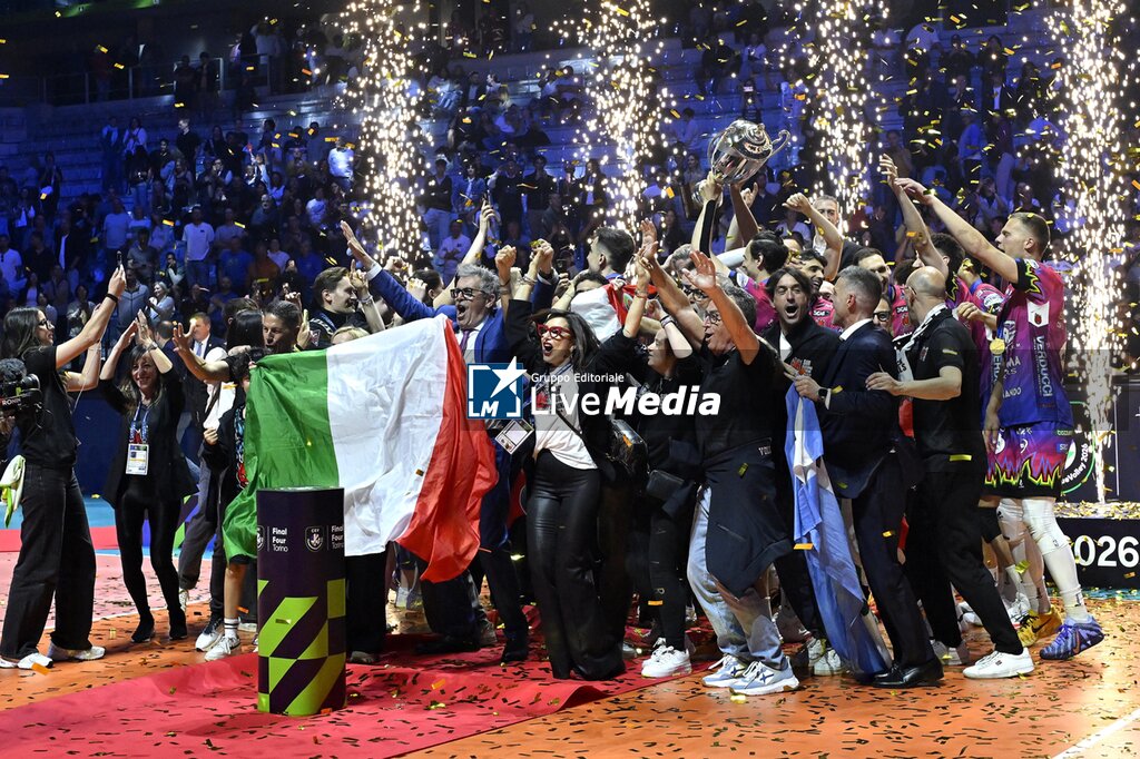 Gold Medal - Sir Sicoma Monini Perugia vs Aluron CMC Warta Zawiercie - CHAMPIONS LEAGUE MEN - VOLLEYBALL