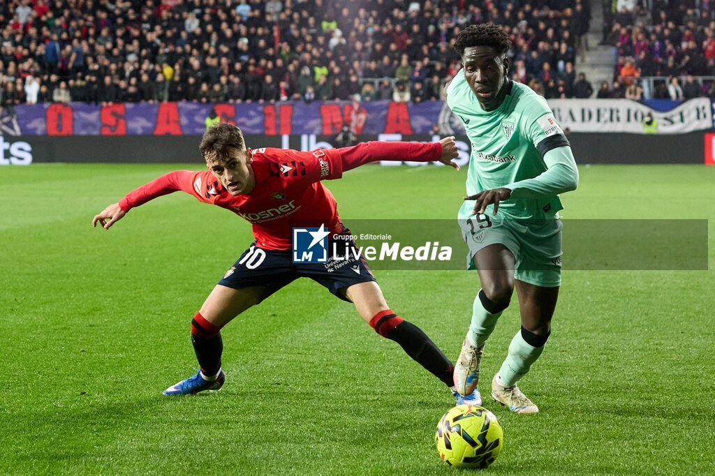Spanish Liga EA Sports: CA Osasuna vs Athletic Club, Pamplona, Spain - SPANISH LA LIGA - SOCCER