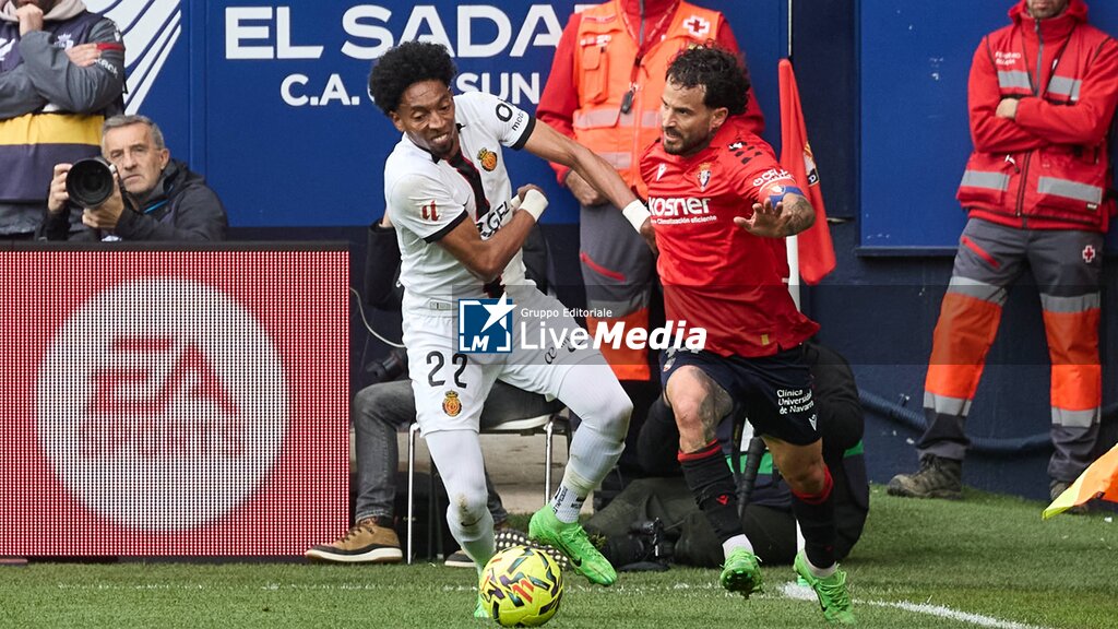 Spanish Liga EA Sports: CA Osasuna vs RCD Mallorca, Pamplona, Spain - SPANISH LA LIGA - SOCCER