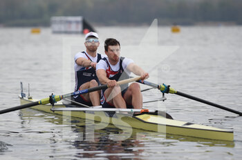 2021-04-09 - Harry Glenister, Morgan Bolding (GBR), Men's Pair - CAMPIONATI EUROPEI CANOTTAGGIO 2021 - ROWING - OTHER SPORTS