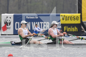 2021-04-10 - Philip Doyle, Ronan Byrne (IRL) Men's Double Sculls - CAMPIONATI EUROPEI CANOTTAGGIO 2021 - ROWING - OTHER SPORTS