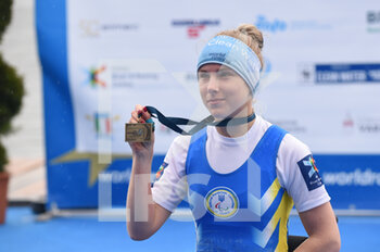 2021-04-11 - Anna Sheremet (UKR), bronze medal, PR1 Women's Single Sculls - CAMPIONATI EUROPEI CANOTTAGGIO 2021 - ROWING - OTHER SPORTS