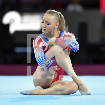 2019-10-04 - Lieke Wevers (NED) at the floor - GINNASTICA ARTISTICA - MONDIALI DI STOCCARDA - GYMNASTICS - OTHER SPORTS