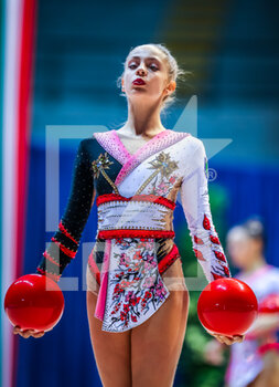 2020-10-10 - Santandrea Martina of Italy Group during the Serie A 2020 round 3° at the PalaBancoDesio, Desio, Italy on October 11, 2020 - Photo Fabrizio Carabelli - GINNASTICA RITMICA - CAMPIONATO NAZIONALE SERIE A - GYMNASTICS - OTHER SPORTS