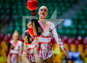 2020-10-10 - Duranti Agnese of Italy Group during the Serie A 2020 round 3° at the PalaBancoDesio, Desio, Italy on October 11, 2020 - Photo Fabrizio Carabelli - GINNASTICA RITMICA - CAMPIONATO NAZIONALE SERIE A - GYMNASTICS - OTHER SPORTS