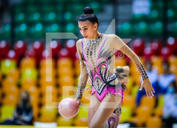 2020-10-10 - Russo Alessia of Italy Group during the Serie A 2020 round 3° at the PalaBancoDesio, Desio, Italy on October 11, 2020 - Photo Fabrizio Carabelli - GINNASTICA RITMICA - CAMPIONATO NAZIONALE SERIE A - GYMNASTICS - OTHER SPORTS