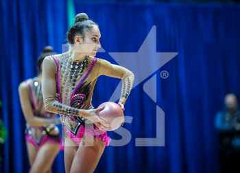 2020-10-10 - Torretti Talisa of Italy Group during the Serie A 2020 round 3° at the PalaBancoDesio, Desio, Italy on October 11, 2020 - Photo Fabrizio Carabelli - GINNASTICA RITMICA - CAMPIONATO NAZIONALE SERIE A - GYMNASTICS - OTHER SPORTS