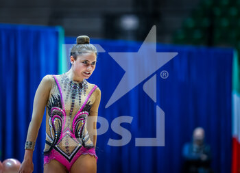 2020-10-10 - Corradini Nina of Italy Group during the Serie A 2020 round 3° at the PalaBancoDesio, Desio, Italy on October 11, 2020 - Photo Fabrizio Carabelli - GINNASTICA RITMICA - CAMPIONATO NAZIONALE SERIE A - GYMNASTICS - OTHER SPORTS