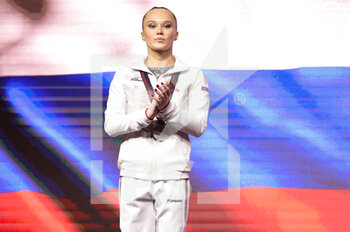 2021-04-23 - Angelina Melnikova silver medal in the All Around final (Russia)
 - EUROPEI DI GINNASTICA ARTISTICA 2021 - FINALE AA - GYMNASTICS - OTHER SPORTS