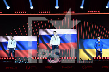 2021-04-23 - NAGORNYY Nikita gold medal All Around (Russia)
BELYAVSKIY David silver medal All Around (Russia)
KOVTUN Illia bronze medal All Around (Ukraina)
 - EUROPEI DI GINNASTICA ARTISTICA 2021 - FINALE AA - GYMNASTICS - OTHER SPORTS