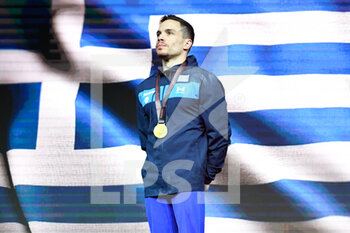 2021-04-24 - PETROUNIAS Eleftherios (Greece) gold medal on still rings - GINNASTICA ARTISTICA - EUROPEI - FINALE ATTREZZI - GYMNASTICS - OTHER SPORTS