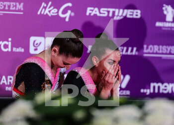 2021-05-30 - Maurelli Alessia of Italy Group and Paris Laura of Italy Group during the Rhythmic Gymnastics FIG World Cup 2021 Pesaro at Vitrifrigo Arena, Pesaro, Italy on May 30, 2021 - Photo FCI / Fabrizio Carabelli - RHYTHMIC GYMNASTICS WORLD CUP 2021 - GYMNASTICS - OTHER SPORTS