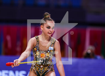 2021-05-30 - Averina Arina (RUS) during the Rhythmic Gymnastics FIG World Cup 2021 Pesaro at Vitrifrigo Arena, Pesaro, Italy on May 30, 2021 - Photo FCI / Fabrizio Carabelli - RHYTHMIC GYMNASTICS WORLD CUP 2021 - GYMNASTICS - OTHER SPORTS