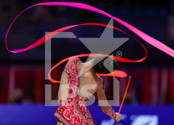 2021-05-30 - Raffaeli Sofia (ITA) during the Rhythmic Gymnastics FIG World Cup 2021 Pesaro at Vitrifrigo Arena, Pesaro, Italy on May 30, 2021 - Photo FCI / Fabrizio Carabelli - RHYTHMIC GYMNASTICS WORLD CUP 2021 - GYMNASTICS - OTHER SPORTS