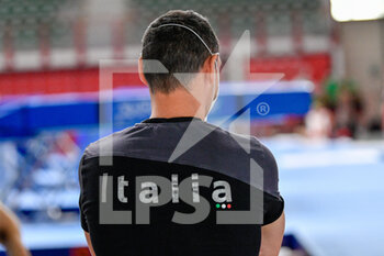 2021-06-05 - coach of Italy team - COPPA DEL MONDO DI TRAMPOLINO ELASTICO SYNCHRO MEN - GYMNASTICS - OTHER SPORTS