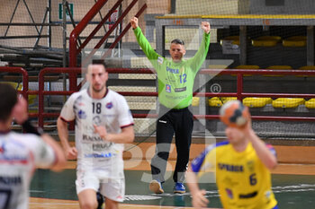 08/05/2021 - Christian Raffl of Sparer Eppan Lowen Raimond Handball Sassari - Sparer Eppan Lowen FIGH Serie A Beretta 2020-2021 Sassari, 08/05/2021 Foto Luigi Canu - RAIMOND SASSARI VS SPARER EPPAN - PALLAMANO - ALTRO