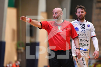 08/05/2021 - Arbitro, Referee, Raimond Handball Sassari - Sparer Eppan Lowen FIGH Serie A Beretta 2020-2021 Sassari, 08/05/2021 Foto Luigi Canu - RAIMOND SASSARI VS SPARER EPPAN - PALLAMANO - ALTRO