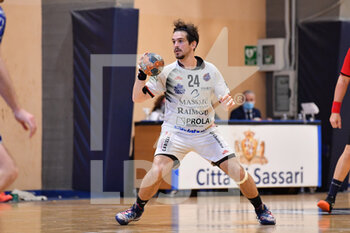 08/05/2021 - Riccardo Stabellini of Raimond Sassari Raimond Handball Sassari - Sparer Eppan Lowen FIGH Serie A Beretta 2020-2021 Sassari, 08/05/2021 Foto Luigi Canu - RAIMOND SASSARI VS SPARER EPPAN - PALLAMANO - ALTRO