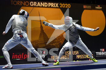 2020-02-09 - MEINHARDT Gerek (USA) - MASSIALAS Alexander (USA) Final - FENCING GRAND PRIX 2020 - TROFEO INALPI - FENCING - OTHER SPORTS