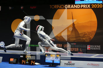 2020-02-09 - The final women - Isaora Thibus (France) vs Lee Kiefer (USA) - FIE FENCING GRAND PRIX 2020 - TROFEO INALPI - FINALI - FENCING - OTHER SPORTS