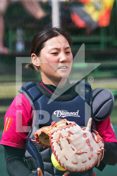 2021-08-16 - MORITA Kyo catcher of the team Gepardy Zory from Poland - WOMEN'S EUROPEAN CUP WINNERS CUP 2021 - SOFTBALL - OTHER SPORTS