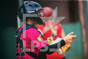 2021-08-16 - MORITA Kyo catcher of the team Gepardy Zory from Poland - WOMEN'S EUROPEAN CUP WINNERS CUP 2021 - SOFTBALL - OTHER SPORTS