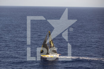 2021-01-15 - Louis Burton (fra) sailing on the Imoca Bureau VallÃ©e 2 during the 2020-2021 VendÃ©e Globe, 9th edition of the solo non-stop round the world yacht race, on January 15, 2021 off to Recife, Brazil - Photo Newman Homrich/ DPPI - 2020-2021 VENDéE GLOBE, 9TH EDITION OF THE SOLO NON-STOP ROUND THE WORLD YACHT RACE - SAILING - OTHER SPORTS