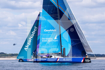 2021-05-28 - AkzoNobel Ocean Racing and The Austrian Ocean Race Project during the Ocean race Europe Prologue on May 28, 2021 off Lorient, France - Photo Thomas Deregnieaux / DPPI - OCEAN RACE EUROPE PROLOGUE 2021 - SAILING - OTHER SPORTS
