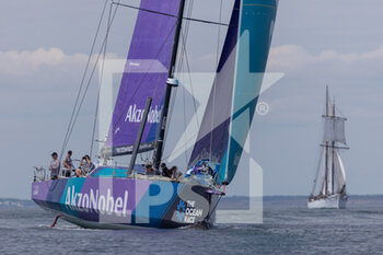 2021-05-28 - AkzoNobel during the Ocean race Europe Prologue on May 28, 2021 off Lorient, France - Photo Thomas Deregnieaux / DPPI - OCEAN RACE EUROPE PROLOGUE 2021 - SAILING - OTHER SPORTS