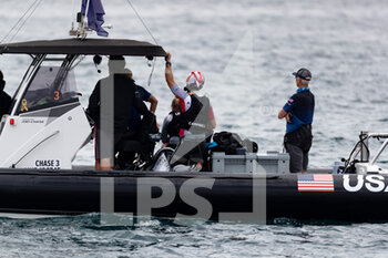 2021-06-05 - F50 Protector RIB for USA with Campbell waiting - SAIL GRAND PRIX 2021 (DAY 1) - SAILING - OTHER SPORTS