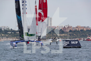 2021-06-05 - F50 France at mark - SAIL GRAND PRIX 2021 (DAY 1) - SAILING - OTHER SPORTS