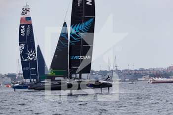 2021-06-05 - F50 USA and New Zealand teams - SAIL GRAND PRIX 2021 (DAY 1) - SAILING - OTHER SPORTS