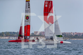 2021-06-06 - F50 Japan and Spain teams - 2021 SAIL GRAND PRIX (DAY 2) - SAILING - OTHER SPORTS