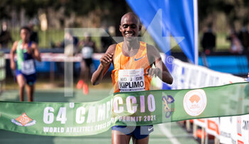 2021-03-21 - exultation Kiplimo Jacob  (Uga) first classified - 64° CAMPACCIO CROSS COUNTRY INTERNAZIONALE - INTERNATIONALS - ATHLETICS