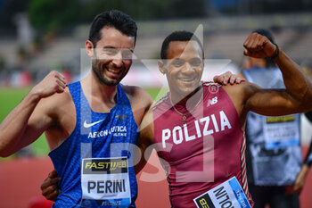 2021-06-10 - Paolo Dal Molin (ITA) Men's 110mH and Lorenzo Perini (ITA) Men's 110mH - WANDA DIAMOND LEAGUE 2021 - GOLDEN GALA PIETRO MENNEA - INTERNATIONALS - ATHLETICS