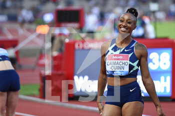 2021-06-10 - Camacho-Quinn Jasmine (PUR) 100m Hurdles - WANDA DIAMOND LEAGUE 2021 - GOLDEN GALA PIETRO MENNEA - INTERNATIONALS - ATHLETICS