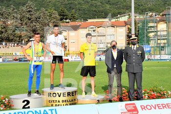2021-06-27 - Mohamed Zerrad podio David Nikolli - CAMPIONATI ITALIANI ASSOLUTI 2021 - ITALIAN - ATHLETICS